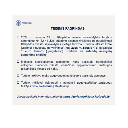 Apartment Memel Apartments, Self Check - In- Nemokamas Parkingas Klaipeda